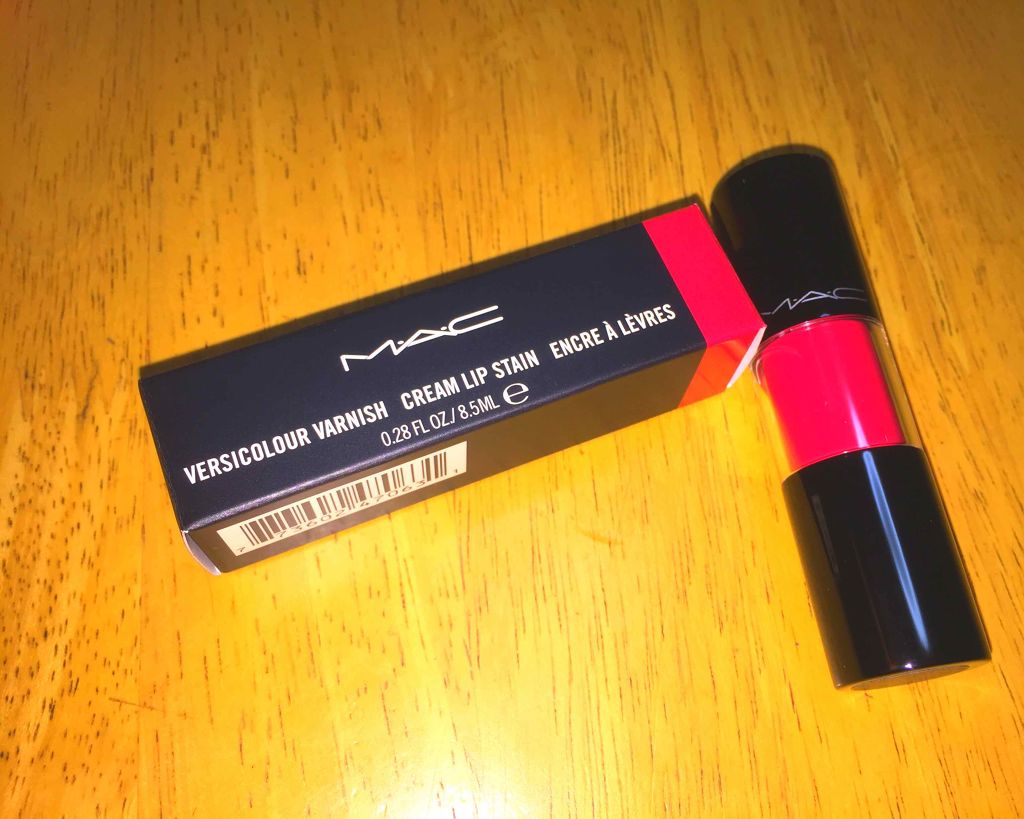 バーシーカラーバーニッシュ クリームリップステイン/M・A・C/リップグロスを使ったクチコミ（1枚目）