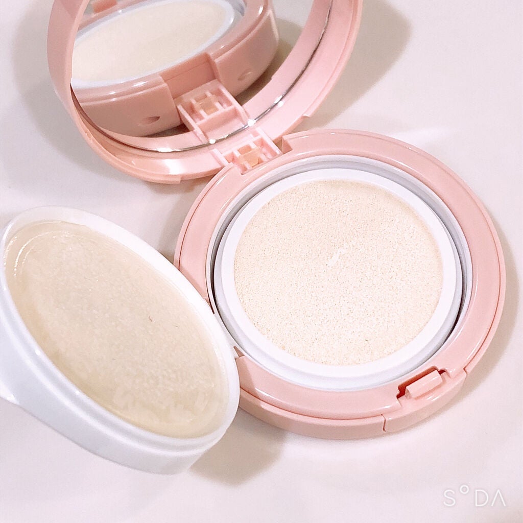 クッションUVパクト/WHOMEE/化粧下地を使ったクチコミ(2枚目)