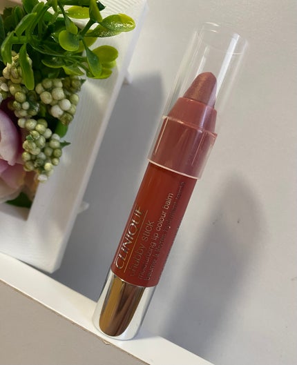 チャビー スティック モイスチャライジング リップ カラー バーム/CLINIQUE/口紅を使ったクチコミ(2枚目)