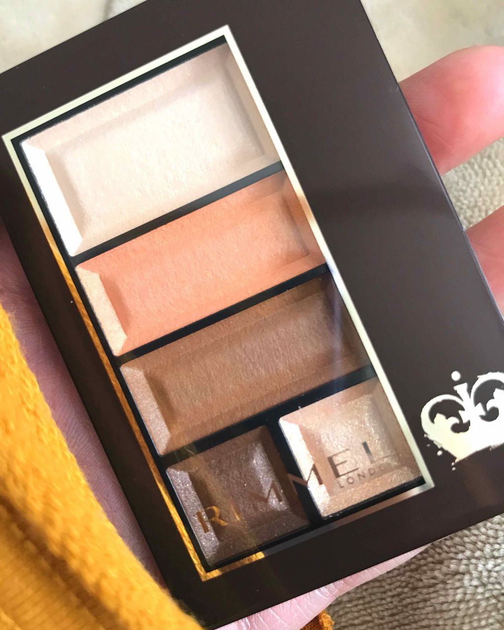 ショコラスウィート アイズ/リンメル ロンドン/アイシャドウパレットを使ったクチコミ（1枚目）