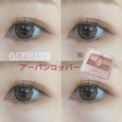 【旧品】パーフェクトスタイリストアイズ/キャンメイク/アイシャドウパレットを使ったクチコミ(1枚目)