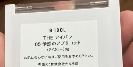 THE アイパレR/b idol/アイシャドウパレットを使ったクチコミ(4枚目)