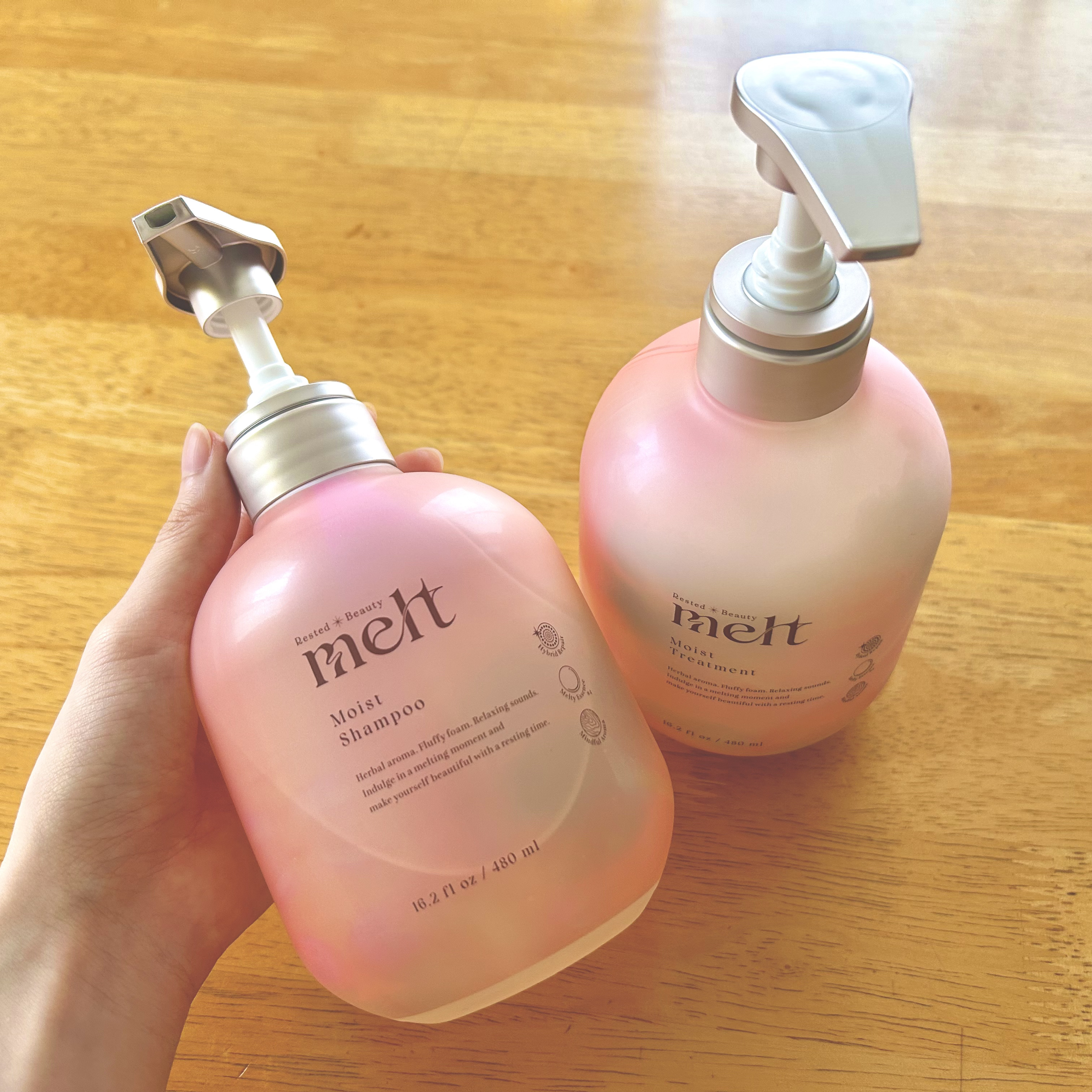 メルト モイストシャンプー／トリートメント/melt/市販シャンプーを使ったクチコミ（2枚目）