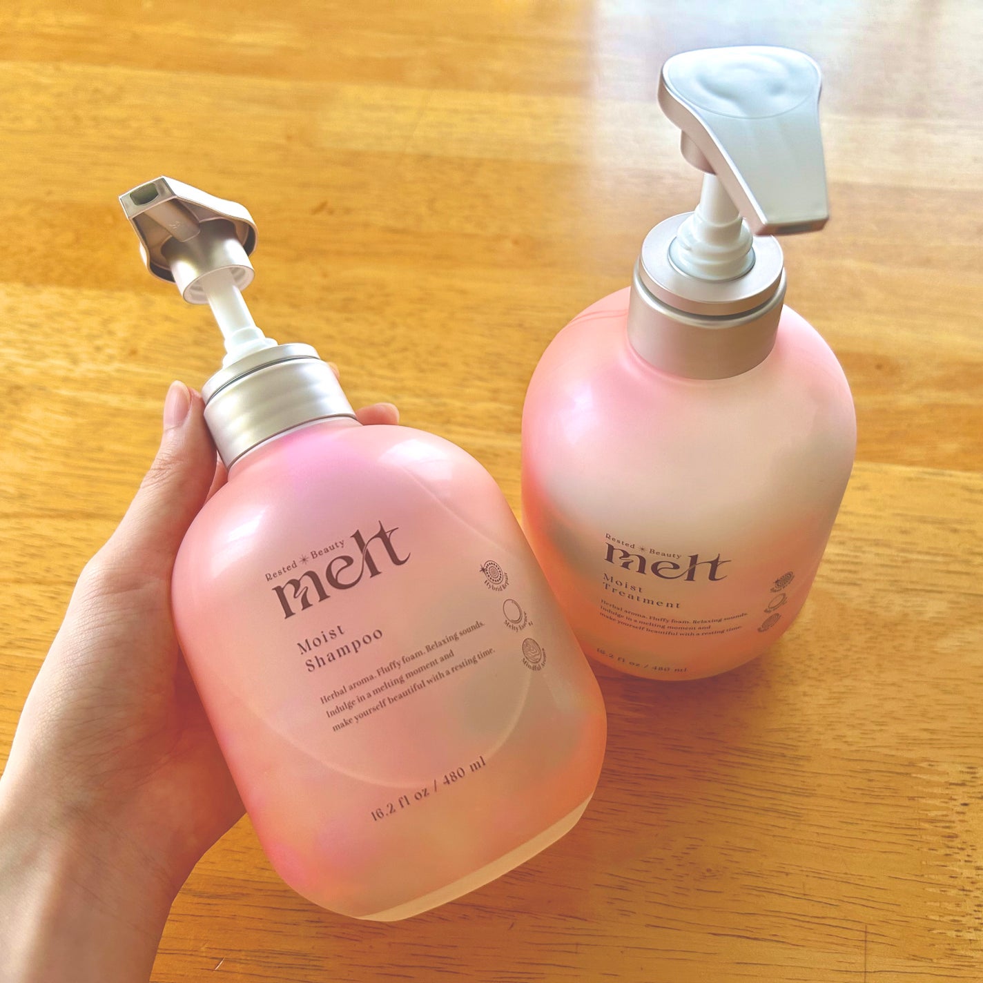 メルト モイストシャンプー/トリートメント/melt/市販シャンプーを使ったクチコミ(2枚目)