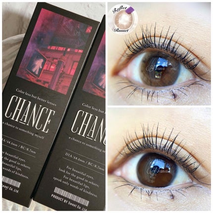チャンス ワンデー/CHANCE/ワンデー(1DAY)カラコンを使ったクチコミ(4枚目)
