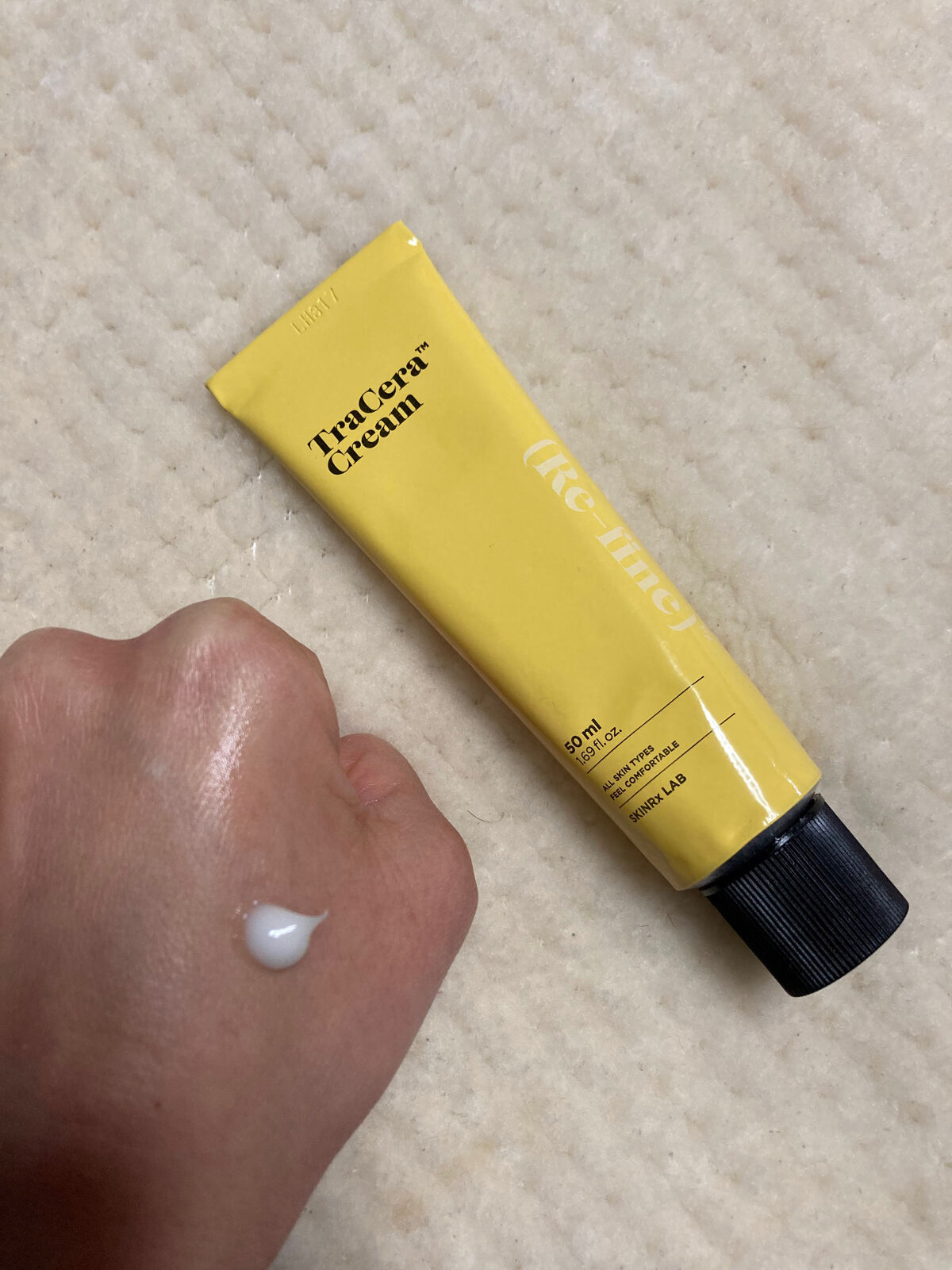 トラセラクリーム 50ml/SKINRx LAB/フェイスクリームを使ったクチコミ（1枚目）