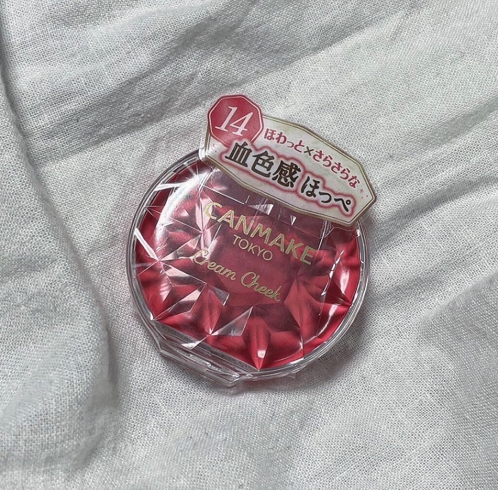 クリームチーク/キャンメイク/ジェル・クリームチークを使ったクチコミ（2枚目）