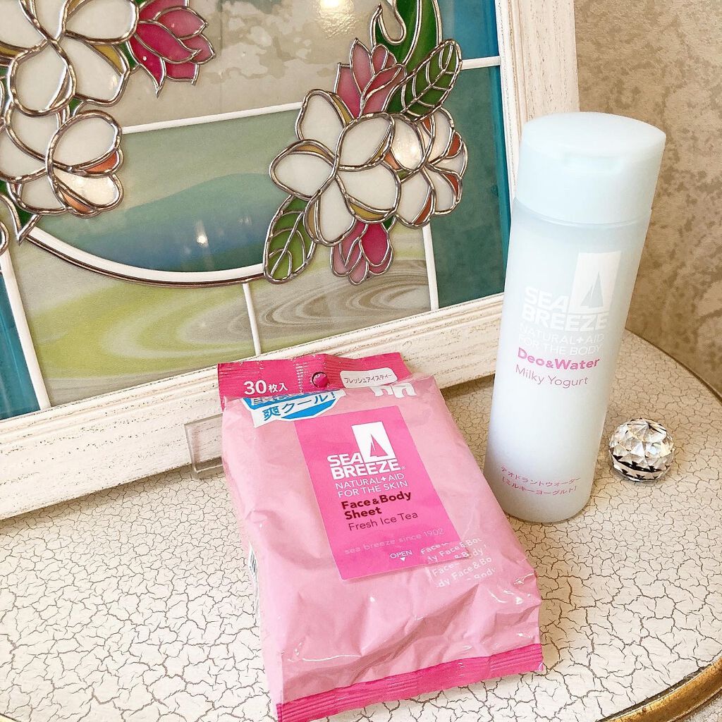 デオ&ウォーター B (ミルキーヨーグルト)/シーブリーズ/デオドラント・制汗剤を使ったクチコミ(1枚目)