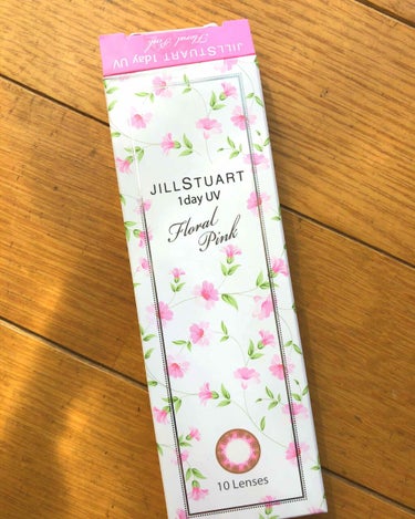 JILL STUART 1day UV フローラル ピンク/JILL STUART/ワンデー（１DAY）カラコンを使ったクチコミ（2枚目）