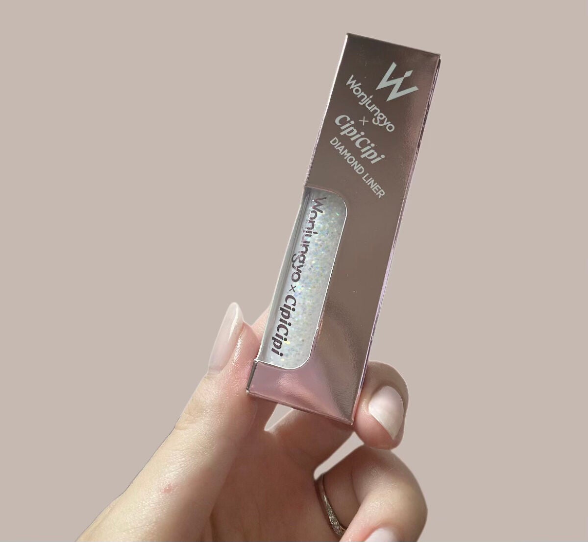 ウォンジョンヨ ダイヤモンドライナー/Wonjungyo/リキッドアイシャドウを使ったクチコミ(2枚目)