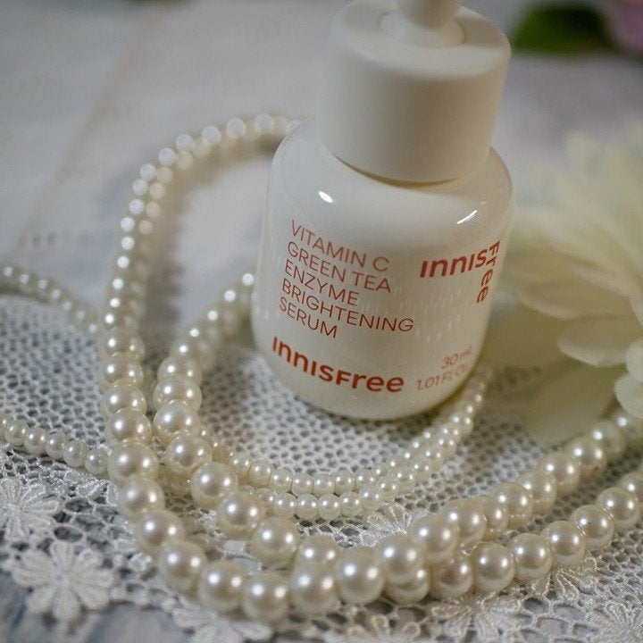 ビタC グリーンティーエンザイム ブライト セラム/innisfree/美容液を使ったクチコミ(4枚目)