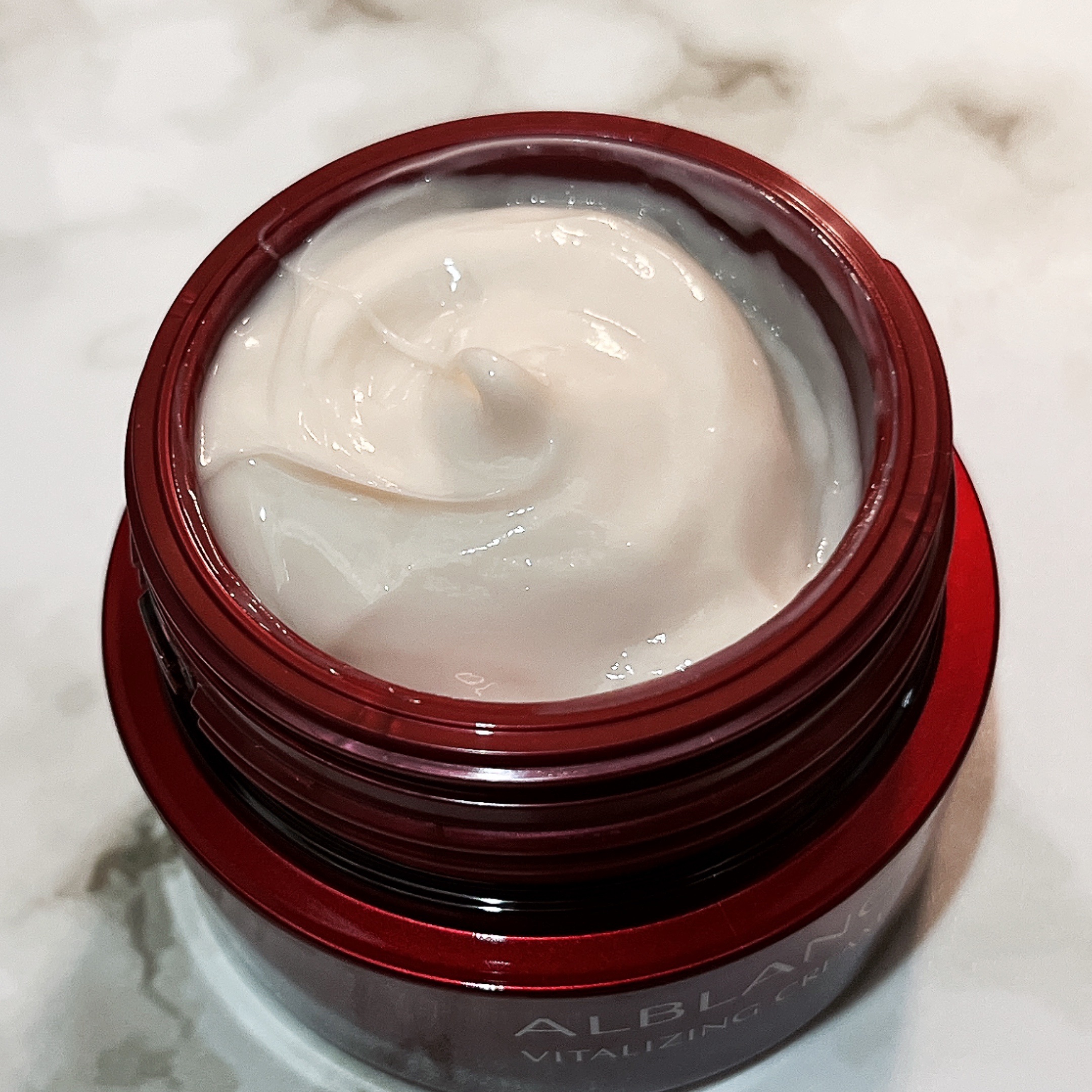 バイタライジングクリーム/ALBLANC/フェイスクリームを使ったクチコミ（2枚目）