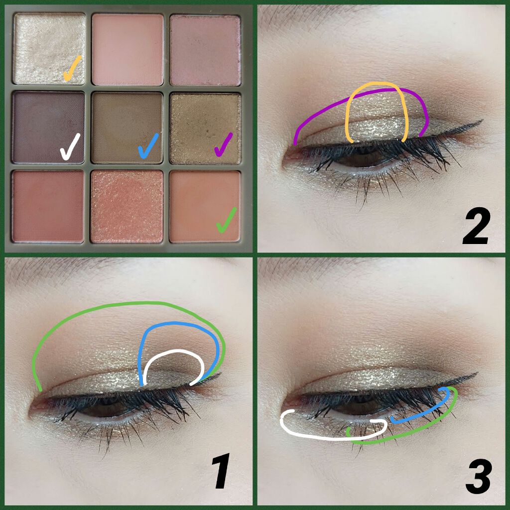 Haze Obsessions/Huda Beauty/アイシャドウパレットを使ったクチコミ（3枚目）