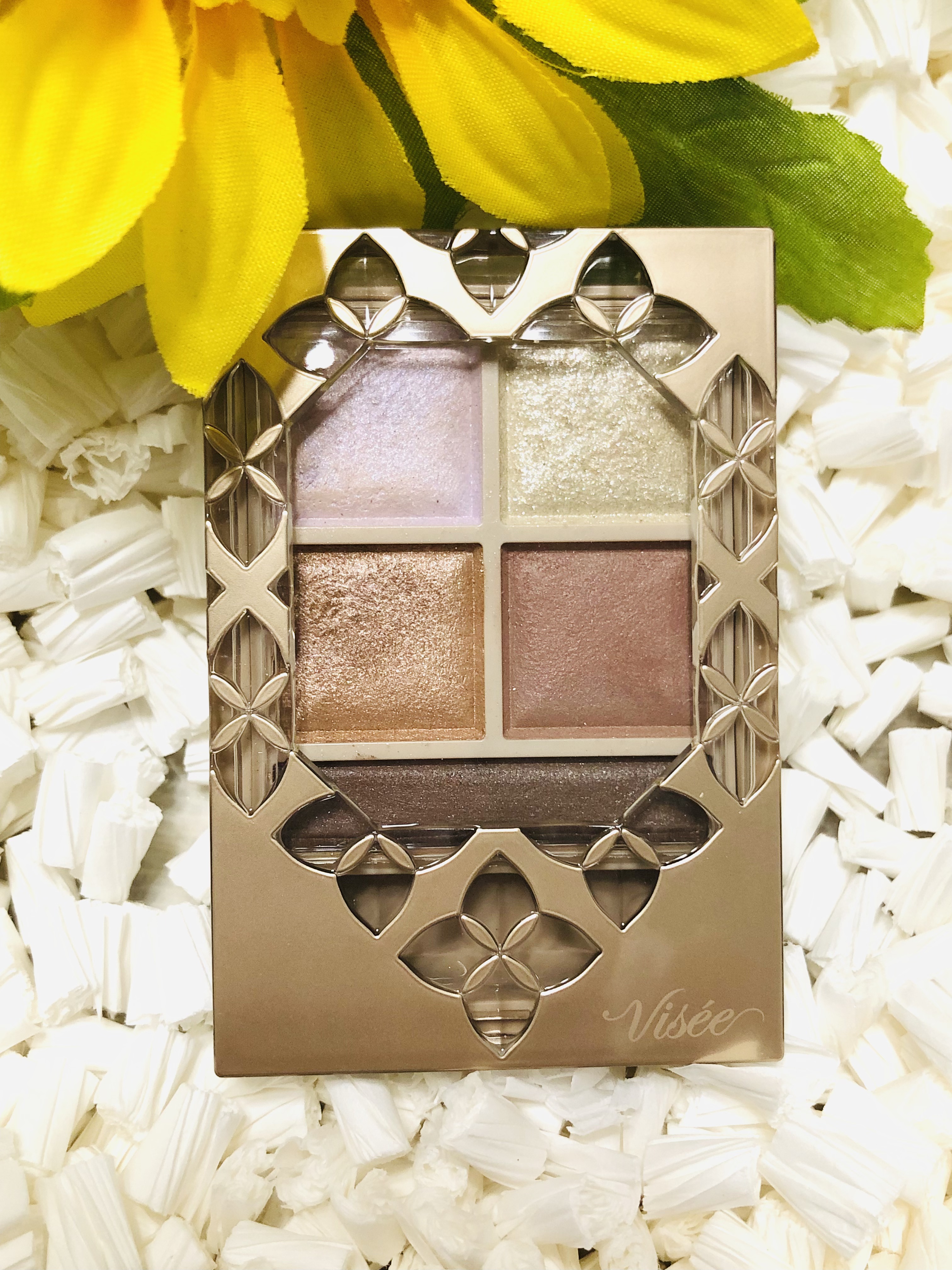 パノラマデザイン アイパレット BE-9 ラベンダーベージュ(限定)/Visée/アイシャドウパレットを使ったクチコミ（1枚目）