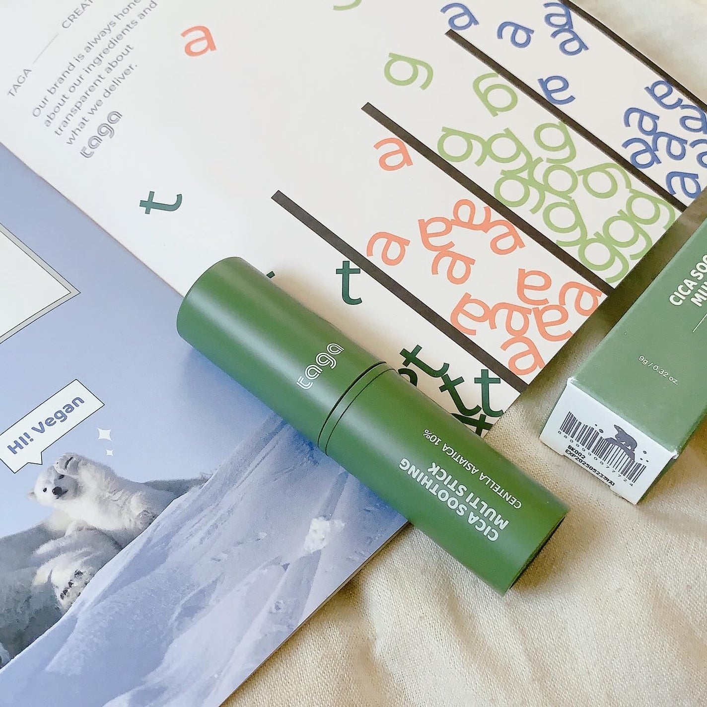 シカスージングスティック/TAGA/フェイスバームを使ったクチコミ(1枚目)