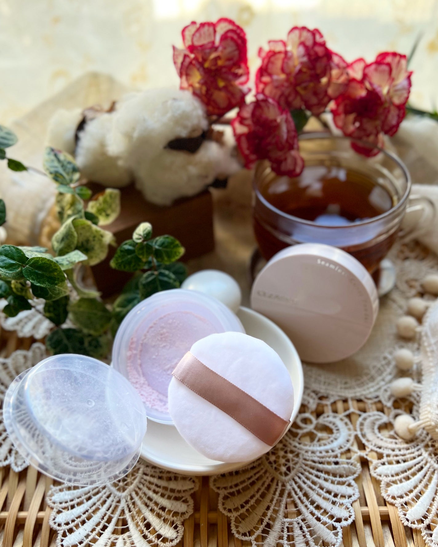 シームレスカバーパウダー/CEZANNE/フェイスパウダーを使ったクチコミ(2枚目)