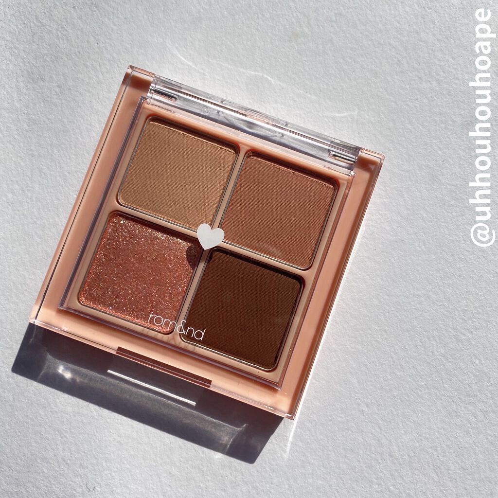 ベターザンアイズ/rom&nd/アイシャドウパレットを使ったクチコミ（1枚目）