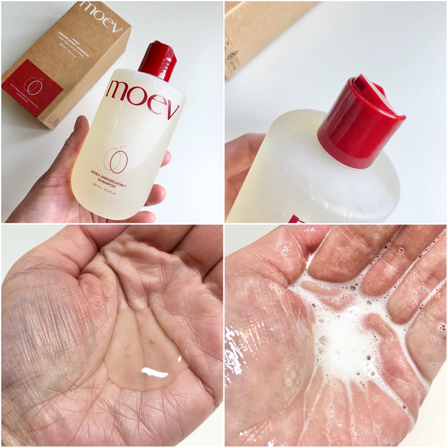 モエブ アヌカチン シャンプー/トリートメント/moev/市販シャンプーを使ったクチコミ（3枚目）