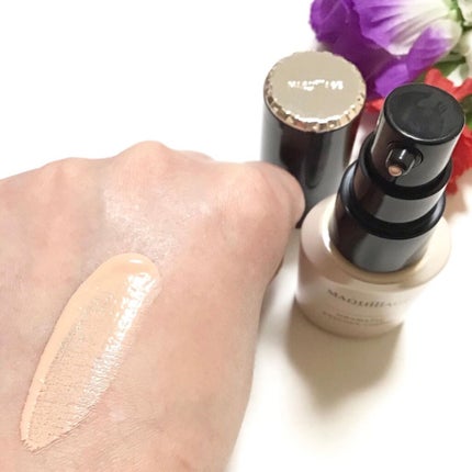 ドラマティックエッセンスリキッド/マキアージュ/リキッドファンデーションを使ったクチコミ(5枚目)