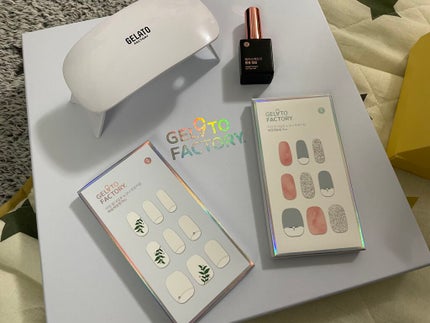 ノンワイプダイアモンドトップジェル/GELATO FACTORY/ジェルネイルを使ったクチコミ(1枚目)