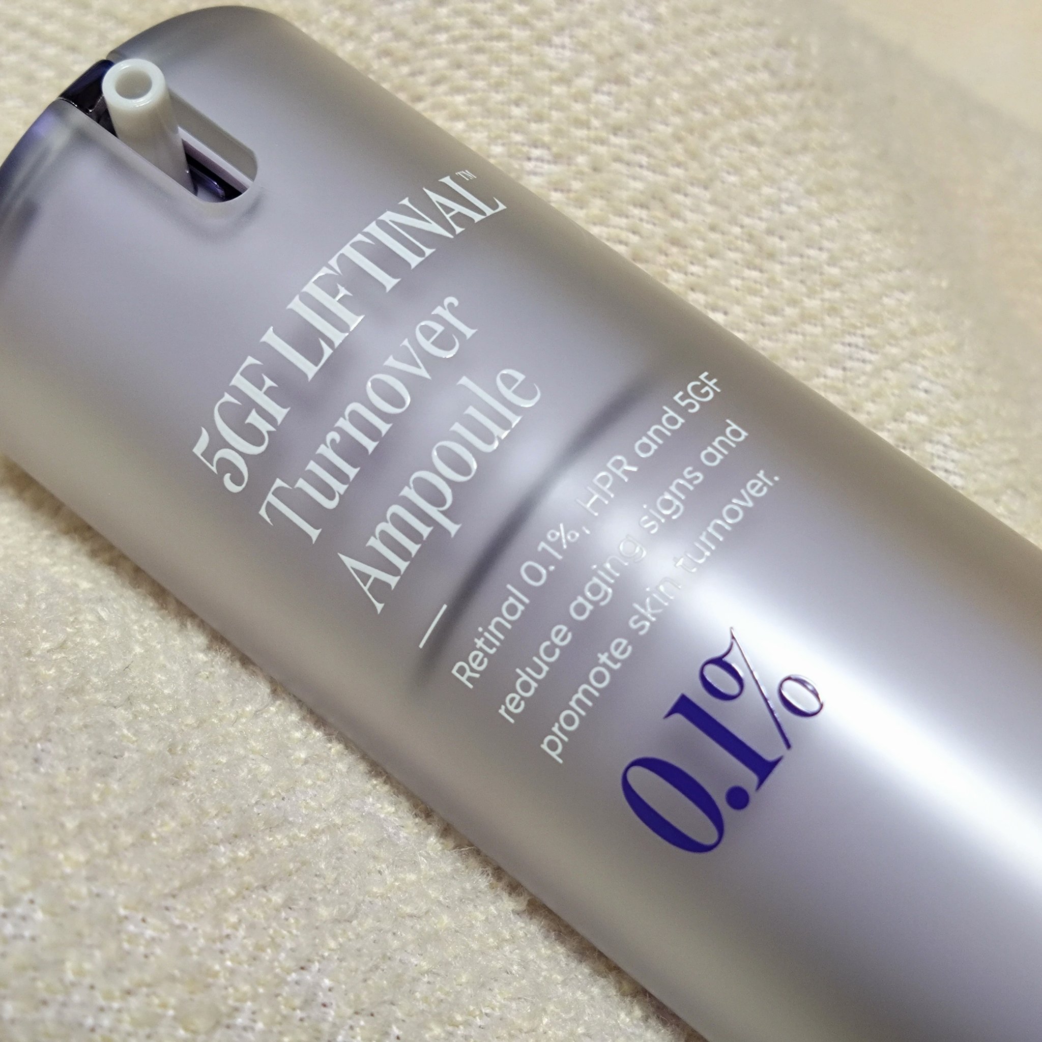 5GF リフティナル ターンオーバー クリーム ／次世代レチノール/Mildlab/フェイスクリームを使ったクチコミ（3枚目）