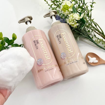 ザビューティ リペアシャンプー・コンディショナー/エッセンシャル/市販シャンプーを使ったクチコミ(3枚目)