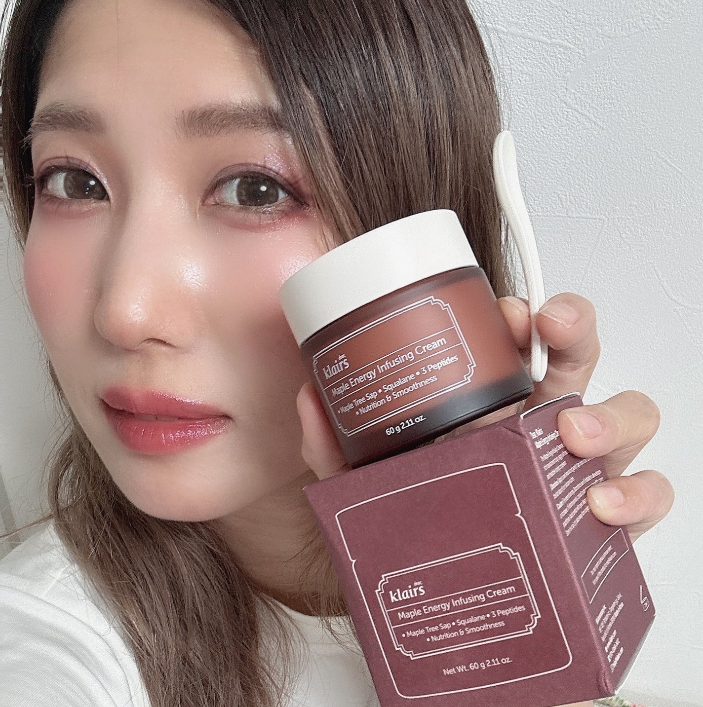 メープルエナジーインフュージングクリーム/Klairs/フェイスクリームを使ったクチコミ(1枚目)
