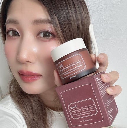 メープルエナジーインフュージングクリーム/Klairs/フェイスクリームを使ったクチコミ(1枚目)