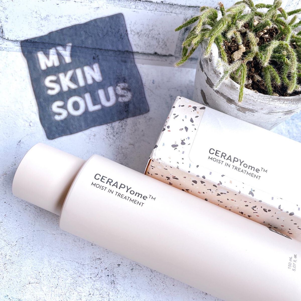 CERAPYome Moist In Treatment/my skin solus/美容液を使ったクチコミ（1枚目）