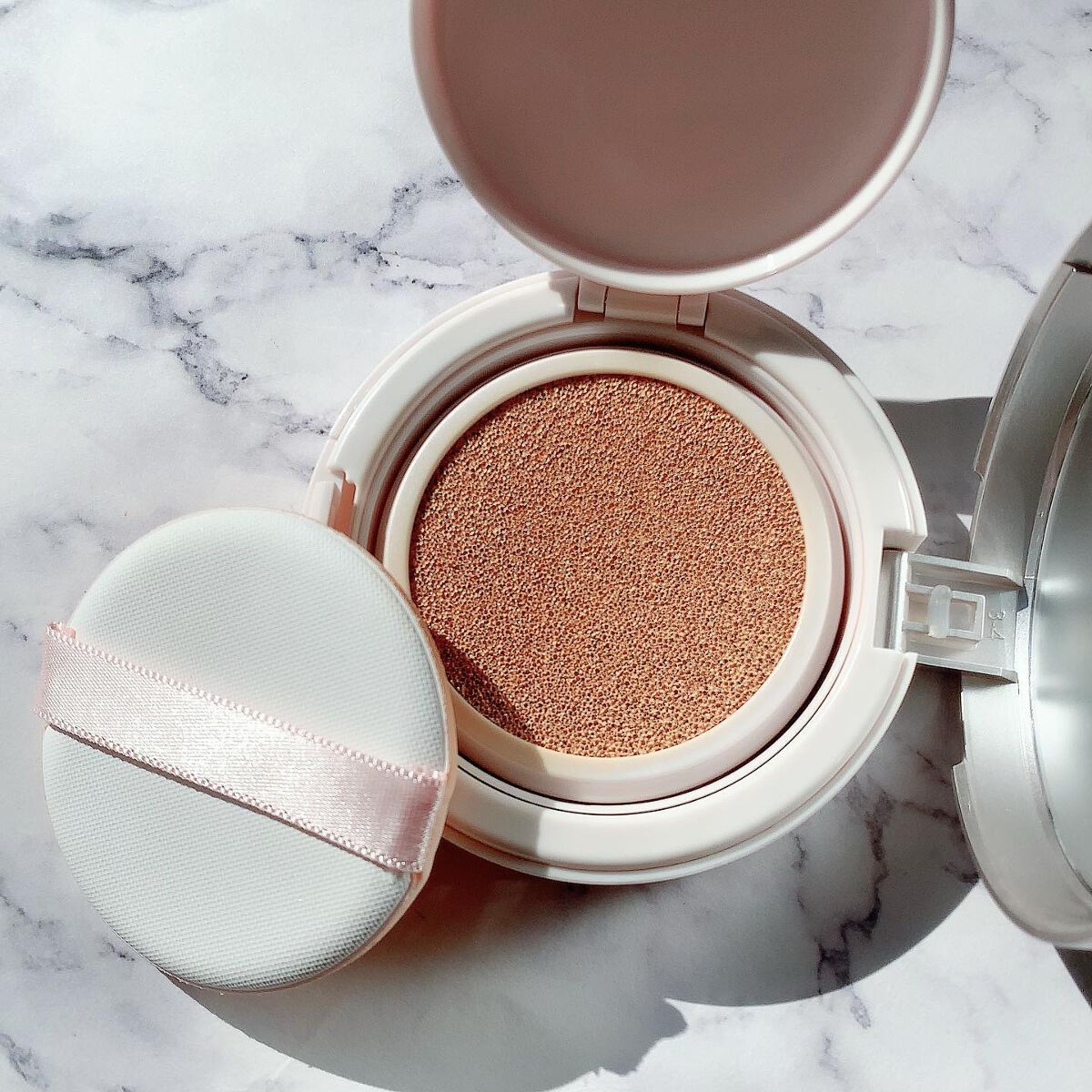 リンクルホワイトクッションファンデーション/コラリッチ/クッションファンデーションを使ったクチコミ（2枚目）