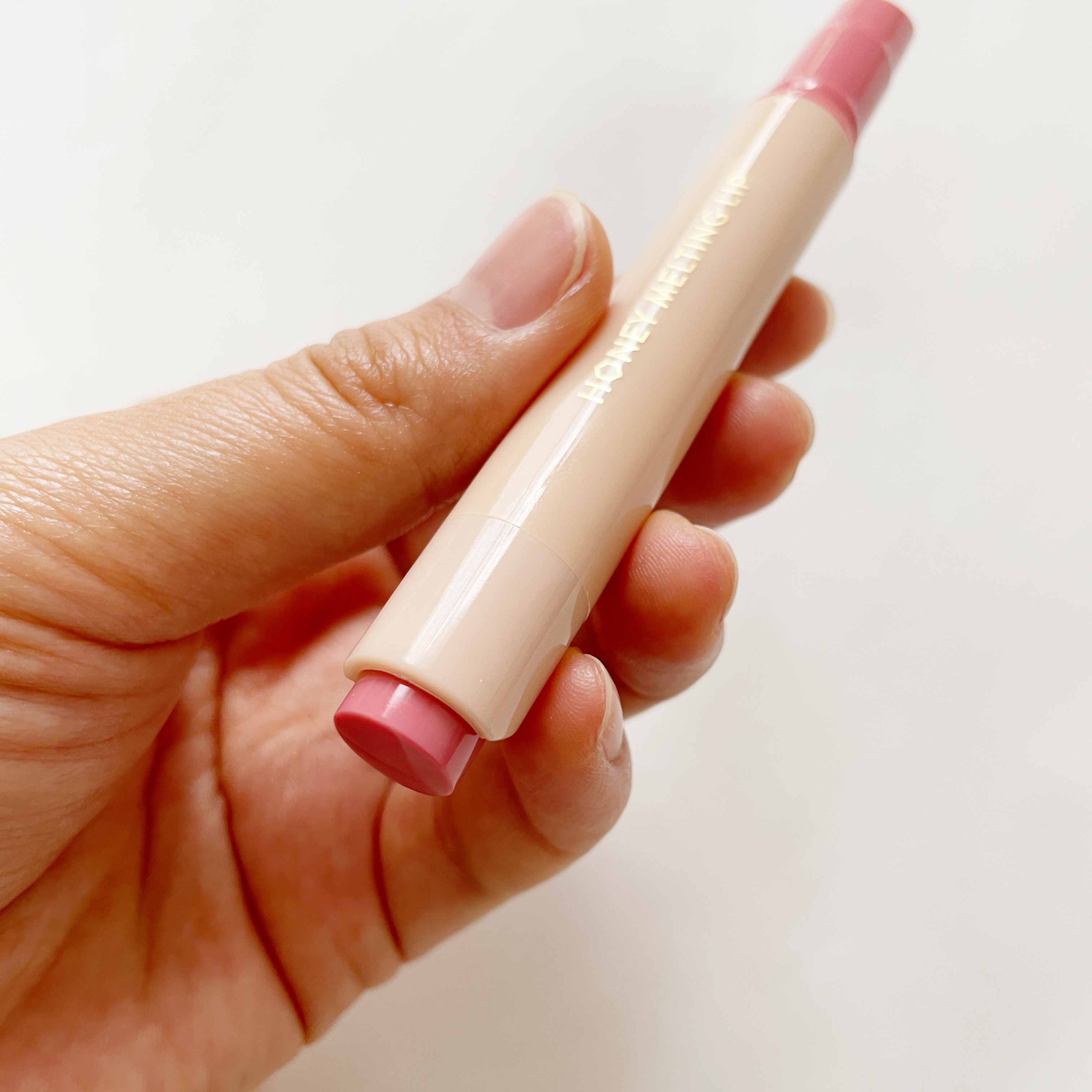 ハニーメルティングリップ/ネイチャーリパブリック/口紅を使ったクチコミ（3枚目）