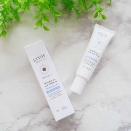 ミネラルUVアクアセラム/エトヴォス/美容液を使ったクチコミ(2枚目)