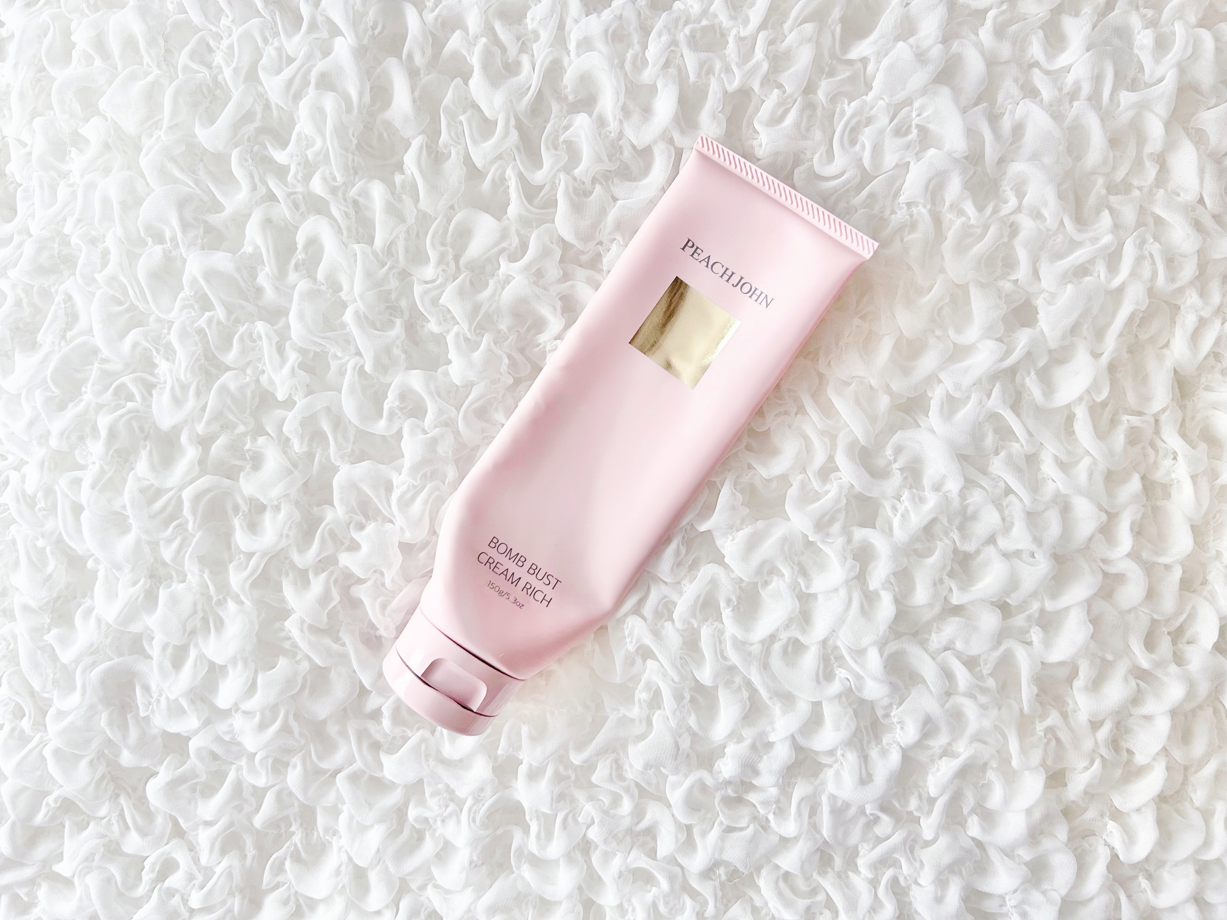 ボムバストクリーム　リッチ/PEACH JOHN/バスト・ヒップケアを使ったクチコミ（1枚目）