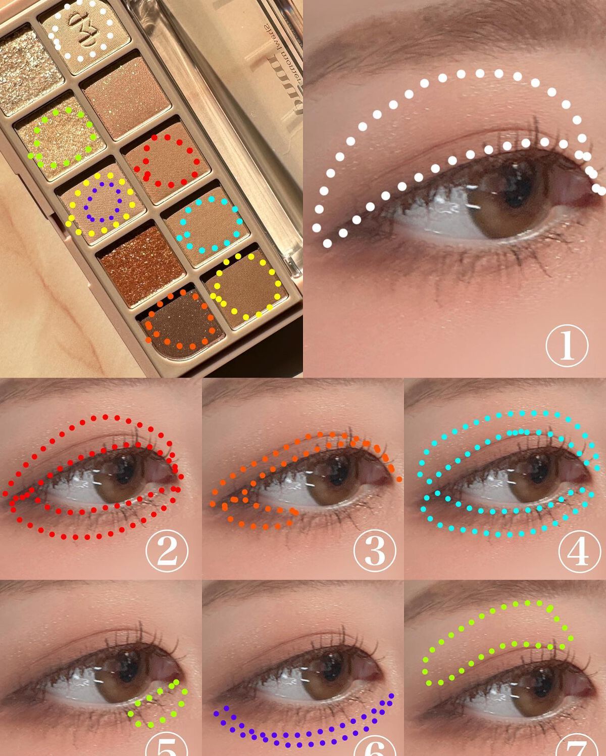 MDショールモーメント アイシャドウパレット/mude/アイシャドウパレットを使ったクチコミ(6枚目)