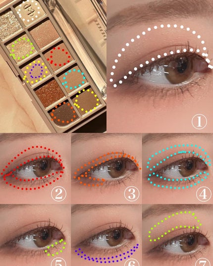 MDショールモーメント アイシャドウパレット/mude/アイシャドウパレットを使ったクチコミ(6枚目)