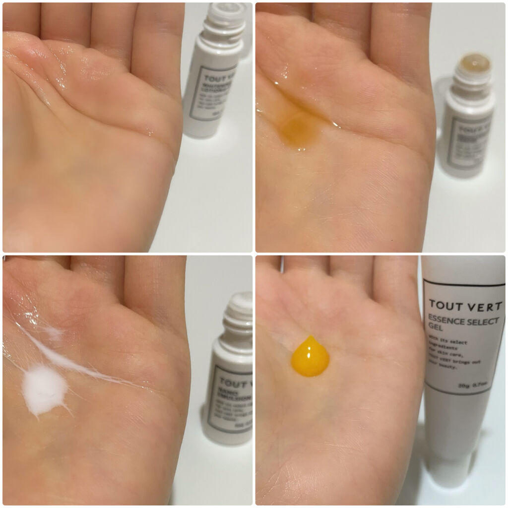 薬用美白・ニキビ★実感ホワイトニングトライアルセット/TOUT VERT/トライアルキットを使ったクチコミ（2枚目）