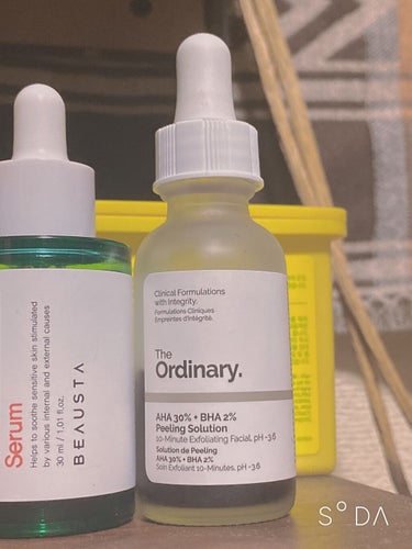 The Ordinary AHA 30% + BHA 2% Peeling Solutionのクチコミ「2ヶ月前から週一の頻度で使用してます。
これを使用してから3日後は肌のキメや、トーンアップ、ト.....」（1枚目）