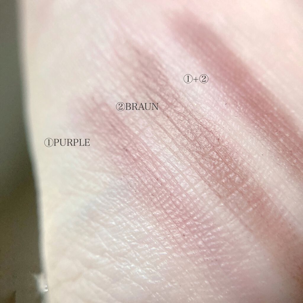 セルヴォーク インディケイトアイブロウパウダー/Celvoke/パウダーアイブロウを使ったクチコミ（3枚目）