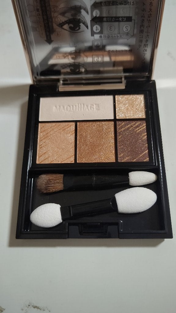 ドラマティックスタイリングアイズ/マキアージュ/アイシャドウパレットを使ったクチコミ(2枚目)