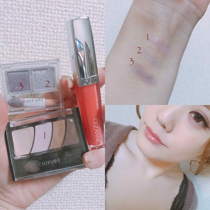 アイ カラー(チップ付)/ちふれ/アイシャドウパレットを使ったクチコミ(1枚目)