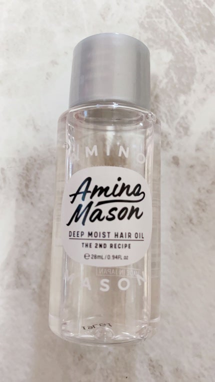 ディープモイスト ヘアオイル/アミノメイソン/ヘアオイルを使ったクチコミ(1枚目)