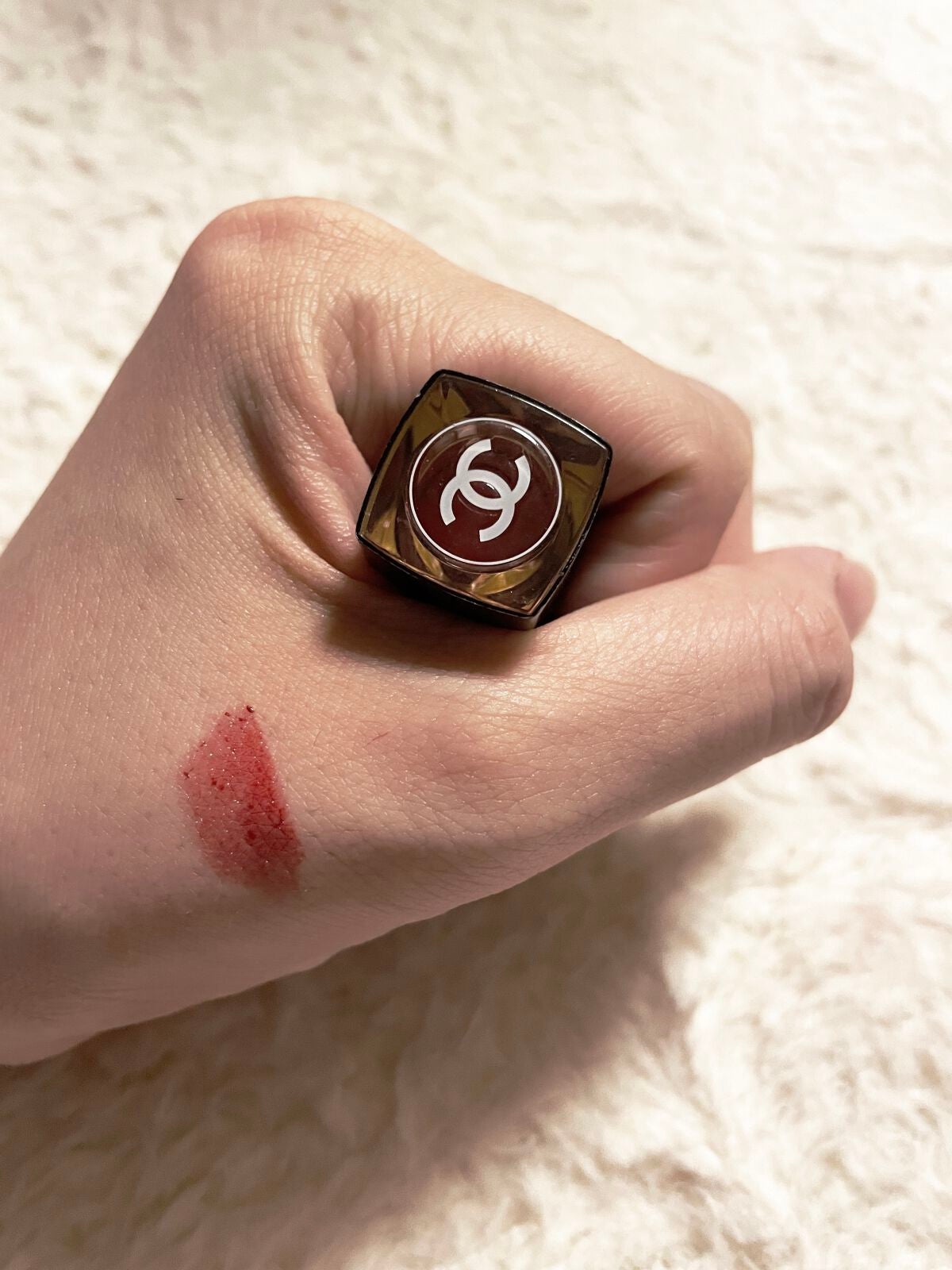 ルージュ ココ フラッシュ/CHANEL/口紅を使ったクチコミ(2枚目)