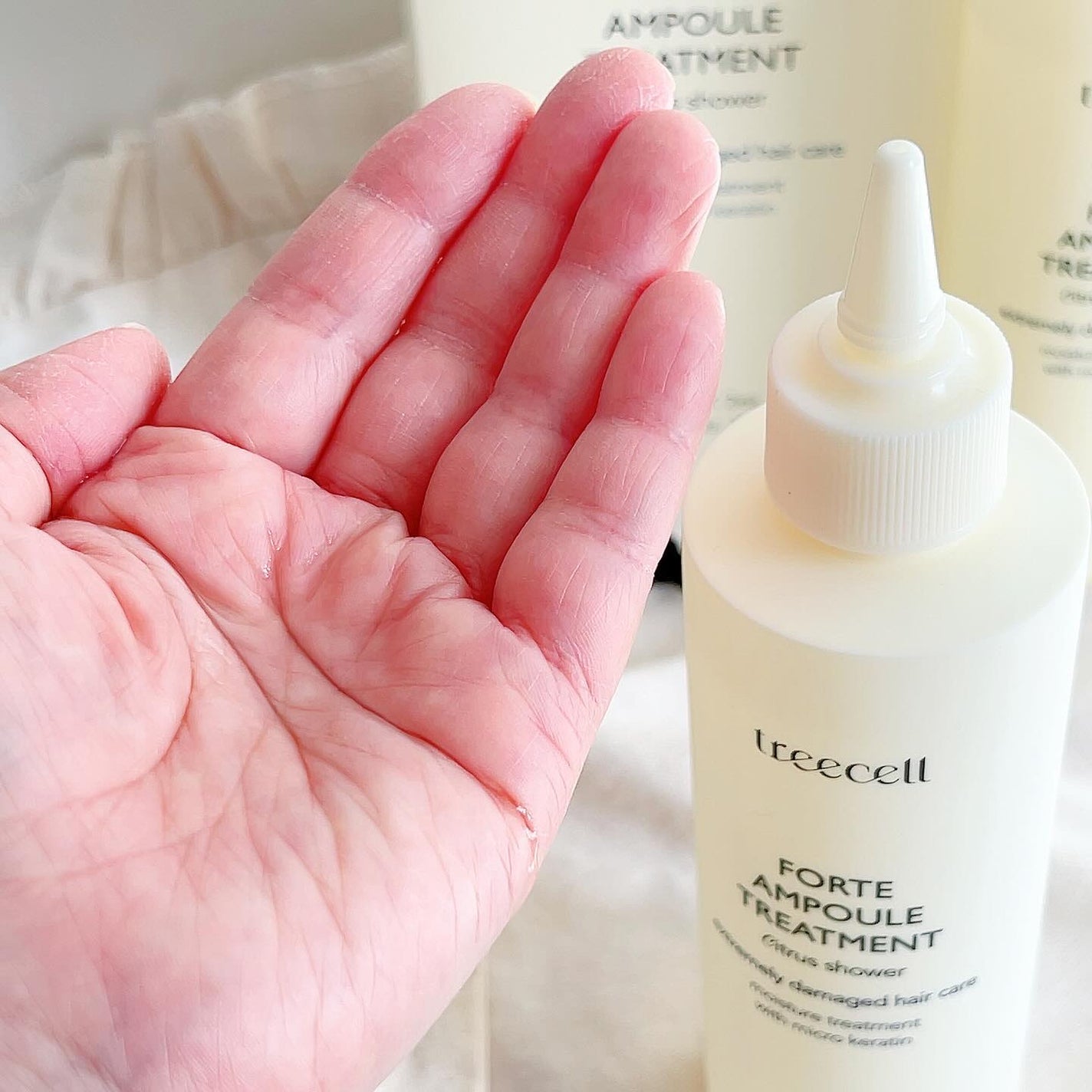 フォルテ アンプル トリートメント/treecell/洗い流すヘアトリートメントを使ったクチコミ(5枚目)
