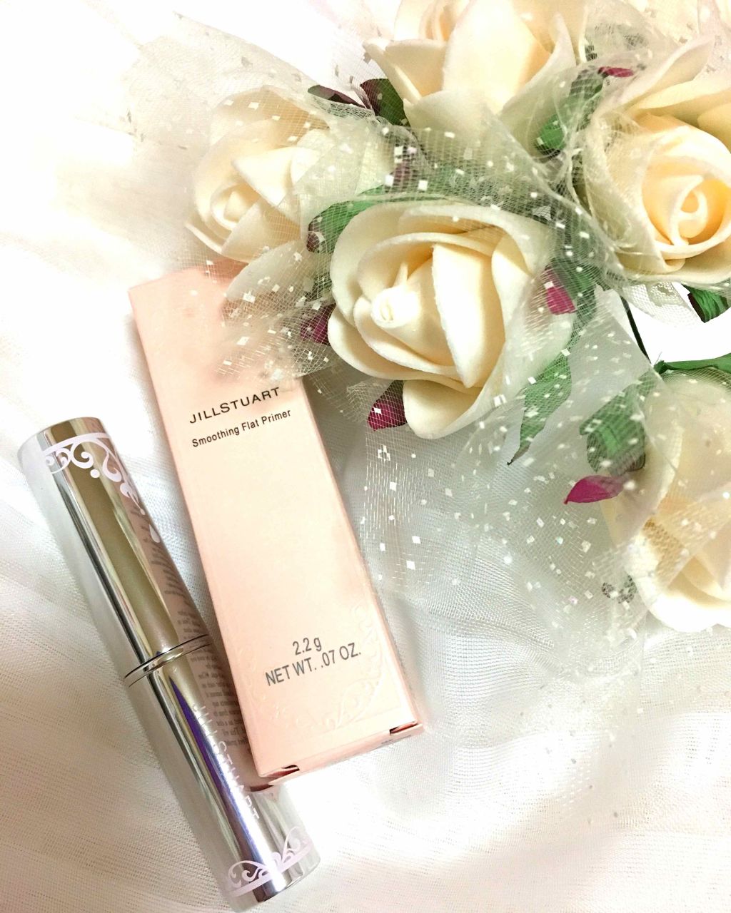 JILL STUART スムージングフラット プライマーのクチコミ「ジルスチュアート
スムージングフラット プライマー(化粧下地)

こちらの商品は、
3月1日に.....」（1枚目）