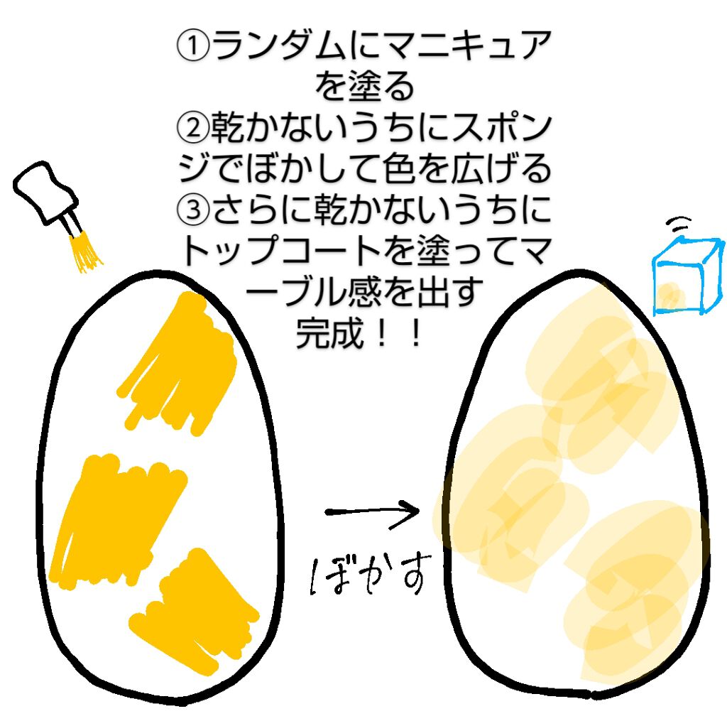 ダイソー エスポルール ネイルポリッシュ/エスポルール/マニキュアを使ったクチコミ（2枚目）