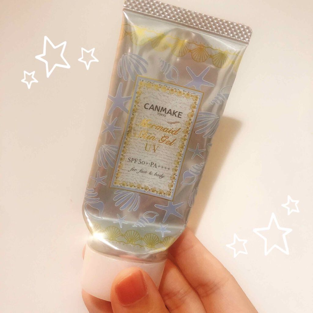 マーメイドスキンジェルUV/キャンメイク/日焼け止めジェルを使ったクチコミ(1枚目)