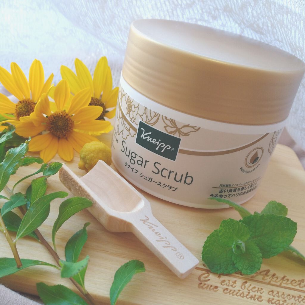 クナイプ シュガースクラブ カメリア&アルガン/クナイプ/ボディスクラブを使ったクチコミ(1枚目)