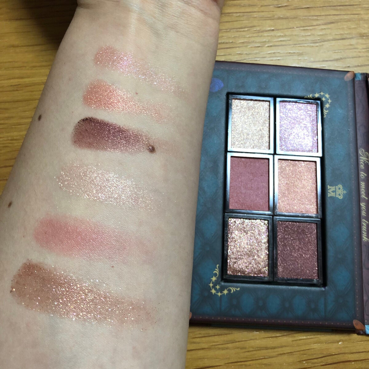 ナイストゥミーチュートランク/MAJOLICA MAJORCA/アイシャドウパレットを使ったクチコミ(6枚目)