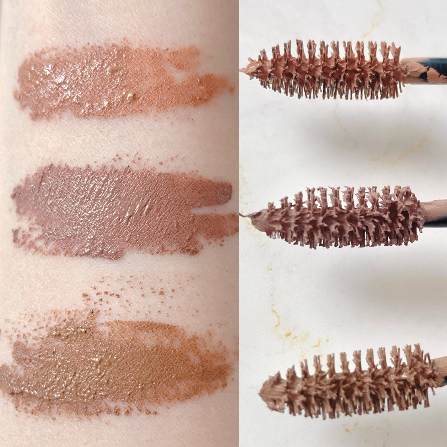 ハンオールブロウカラ/rom&nd/眉マスカラを使ったクチコミ(3枚目)