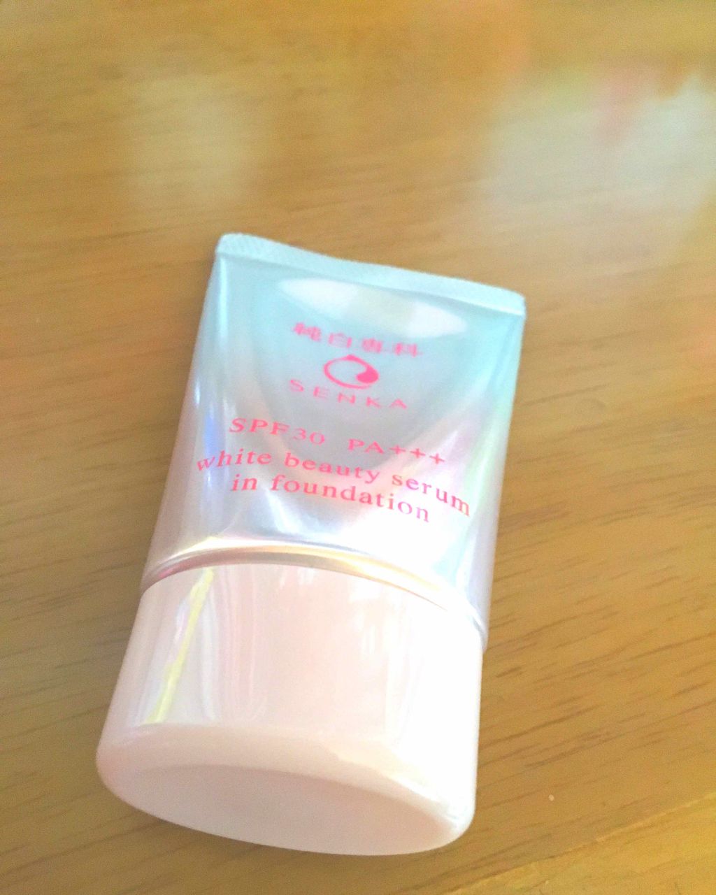 純白専科　すっぴん色づく美容液フォンデュ/SENKA（専科）/リキッドファンデーションを使ったクチコミ（3枚目）